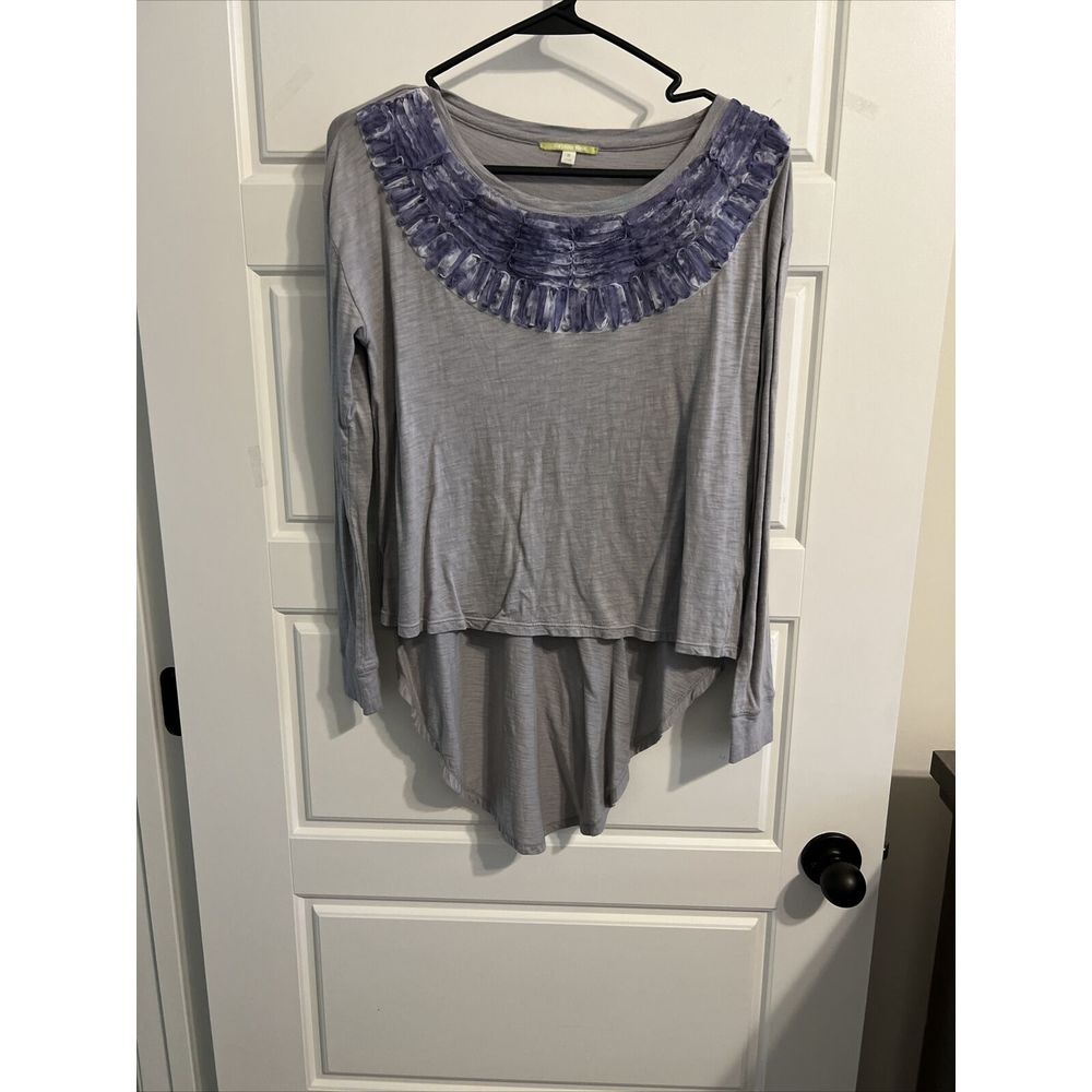 Giianni‎ Bini Women's Blouse, Color Gray/Purple, Size Medium